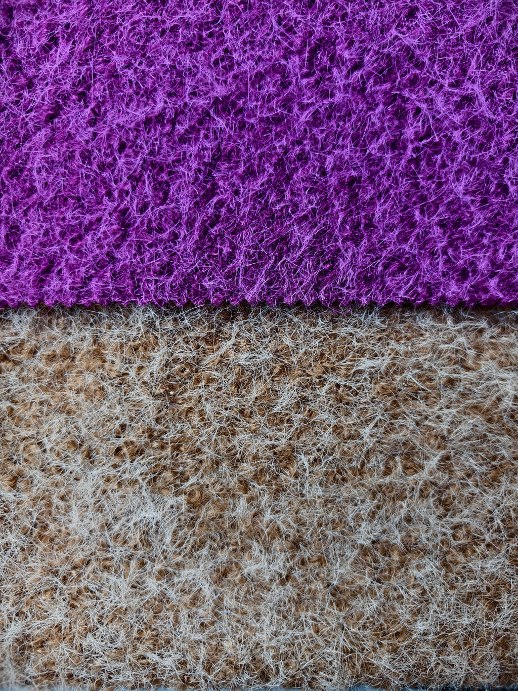 Polyester looped knit with a woolly effect – M93547