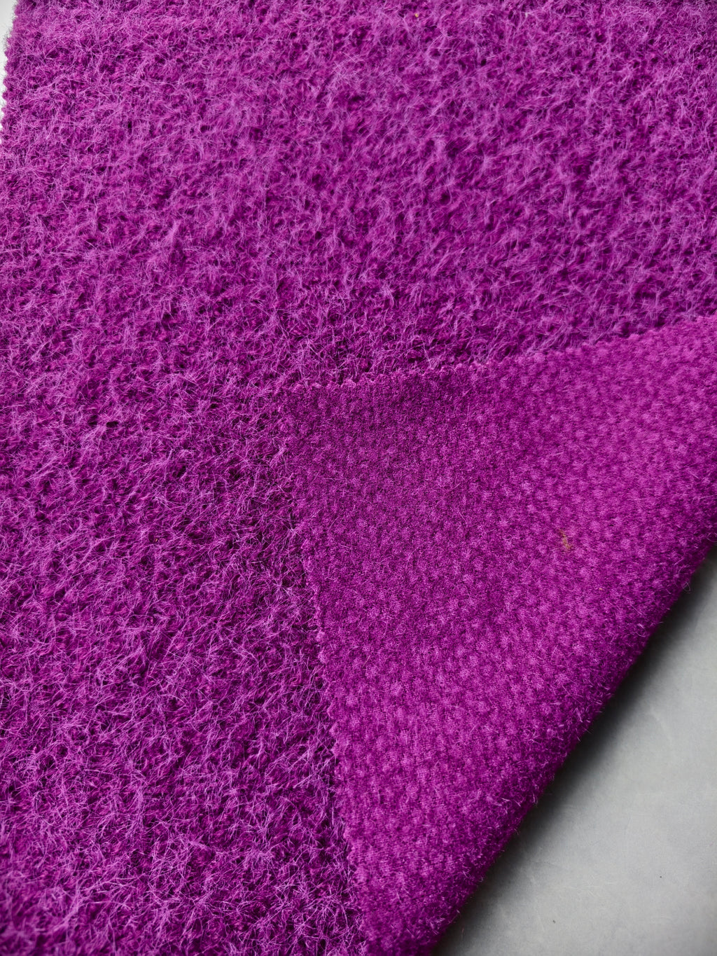 Polyester looped knit with a woolly effect – M93547