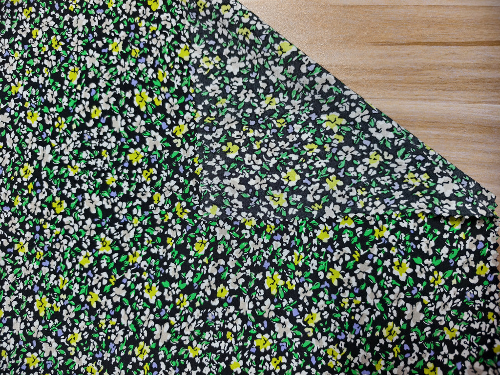 Tissu stretch imprimé en polyester et élasthanne – M93848