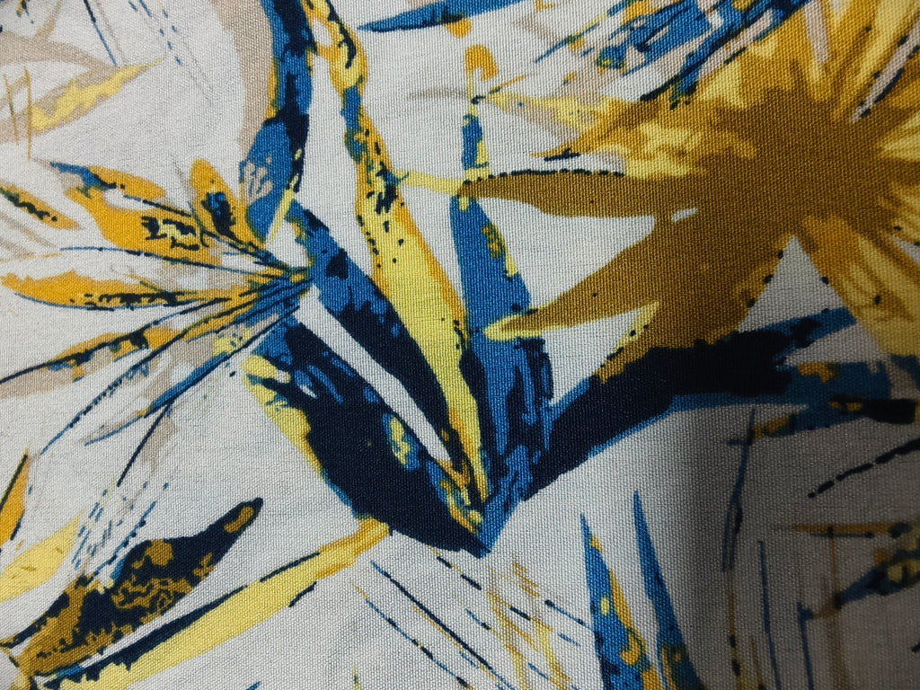 Tissu stretch imprimé en polyester et élasthanne – M93848