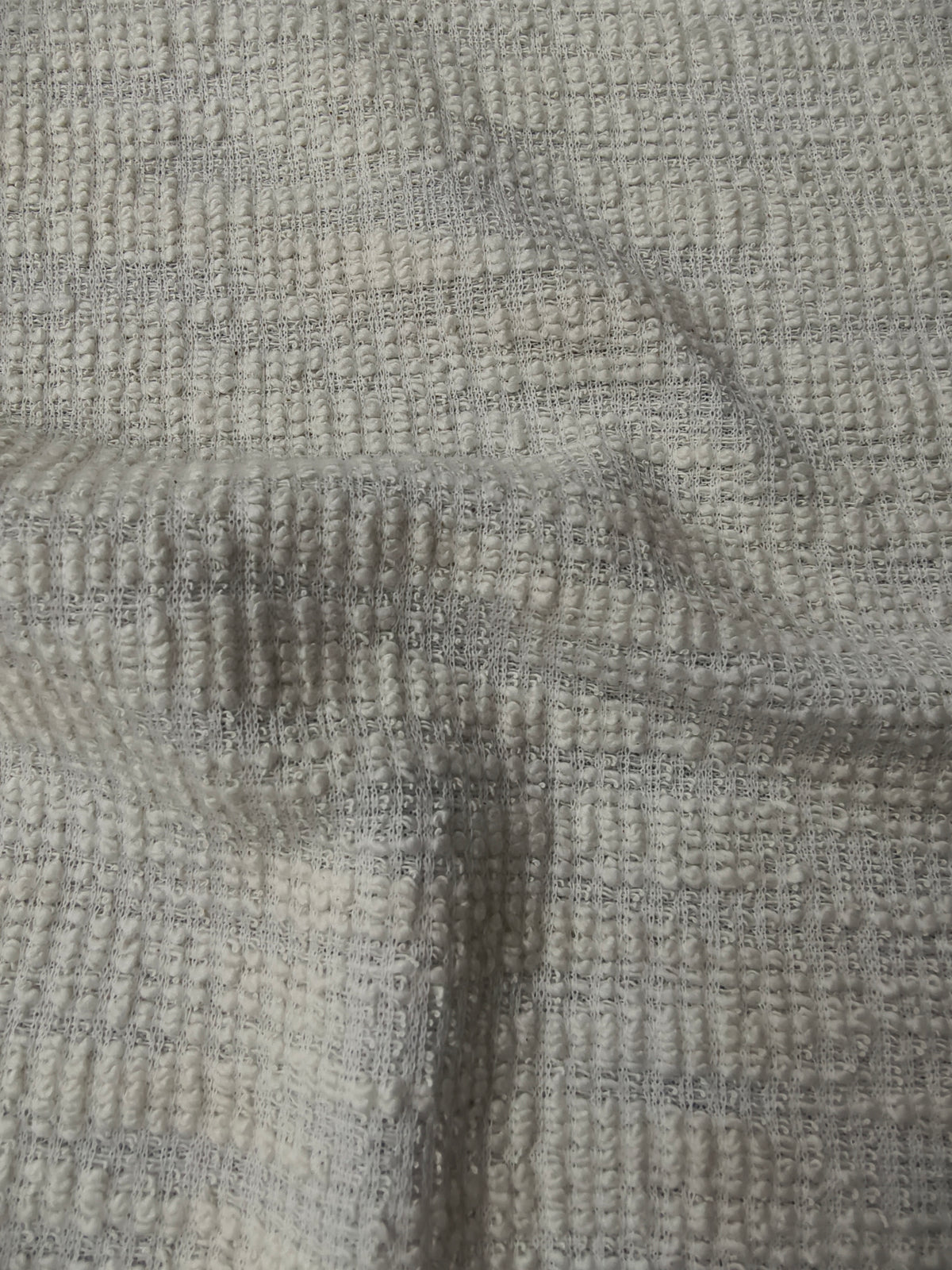 Maille texturée style tweed en coton et polyester – M93557