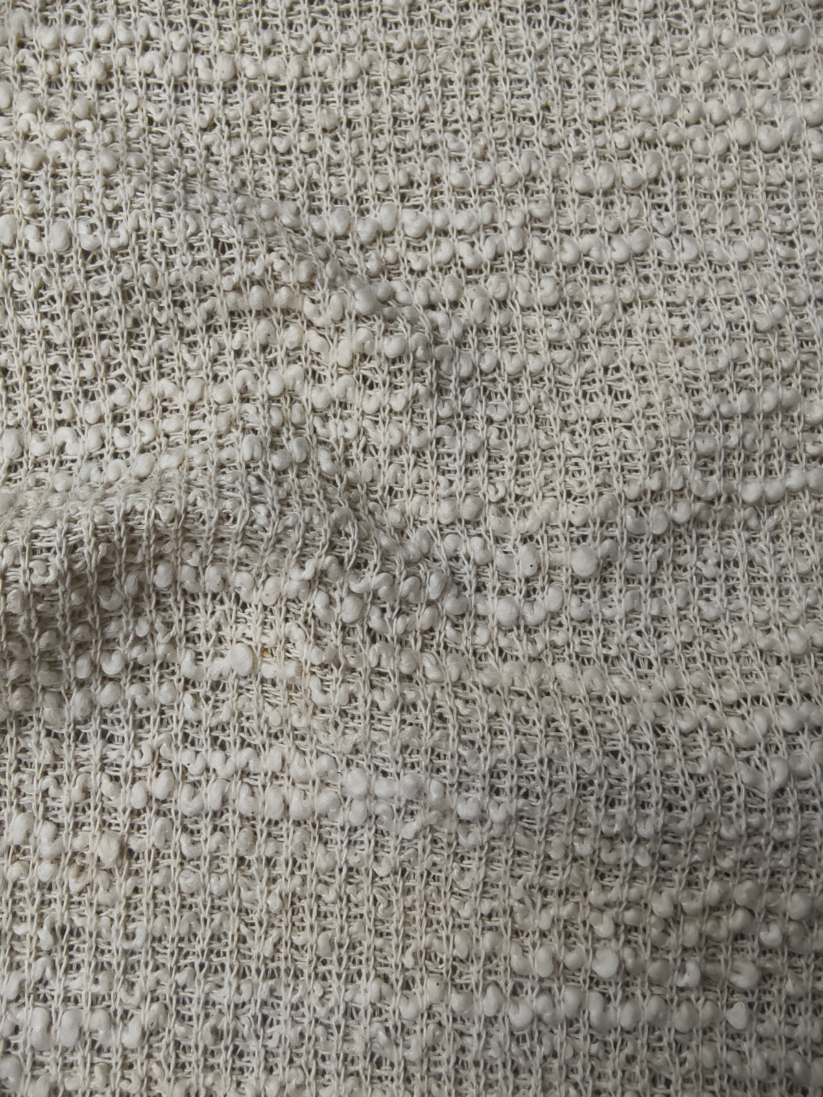 Maille texturée effet tweed en coton et polyester – M93570