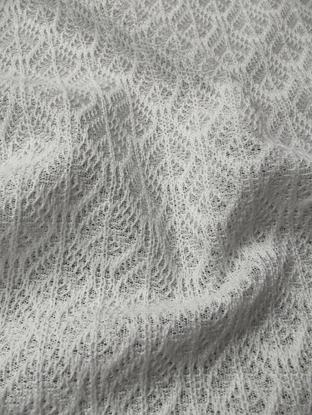 Maille jacquard en polyester, viscose et élasthanne – M93633