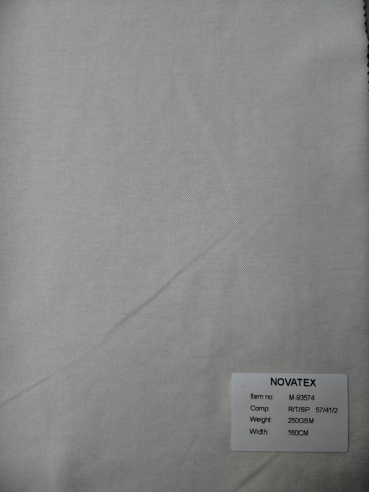 Maille sergée double face en viscose, polyester et élasthanne – M93574