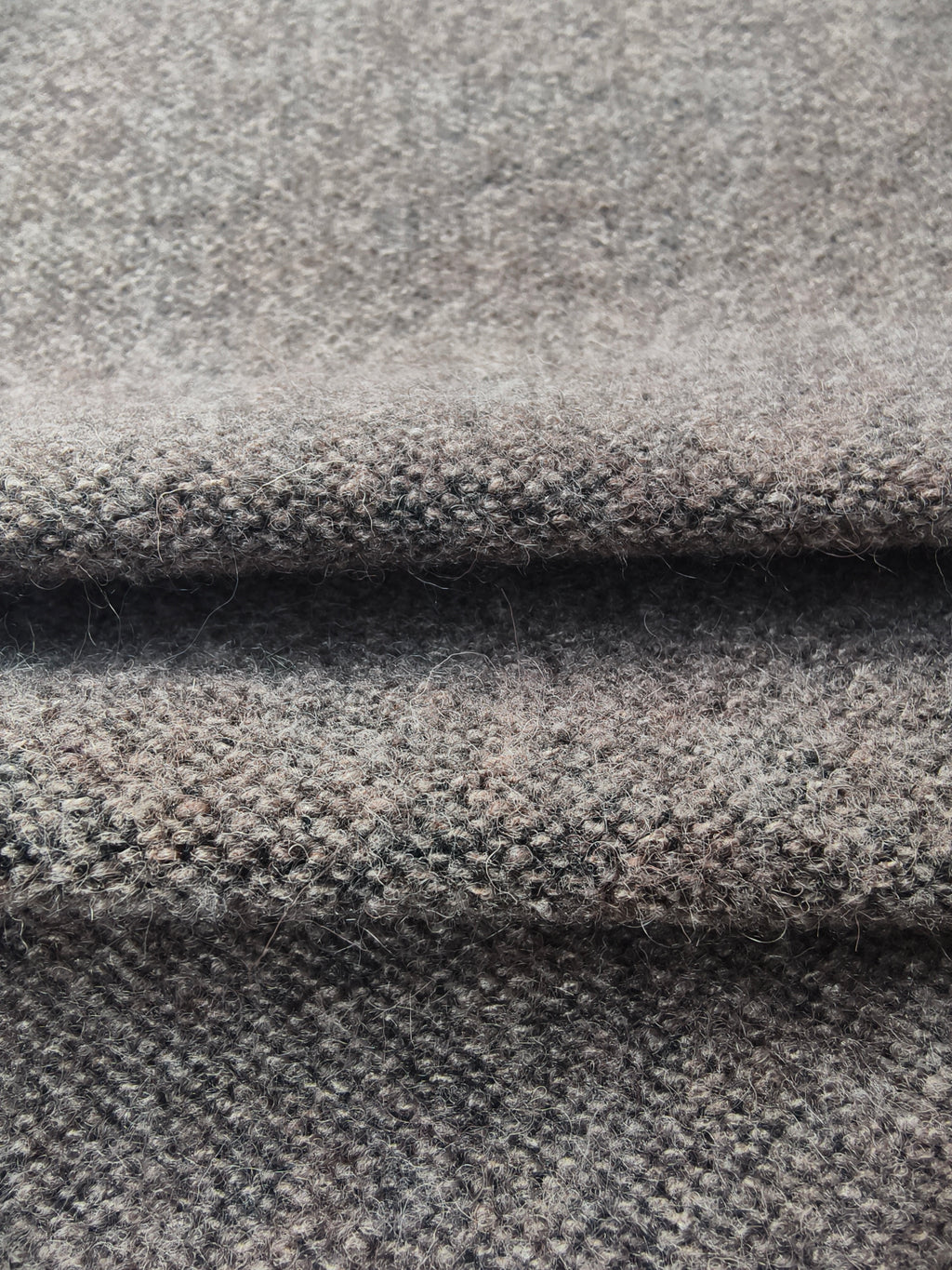 Brushed looped knit with wool – M93865