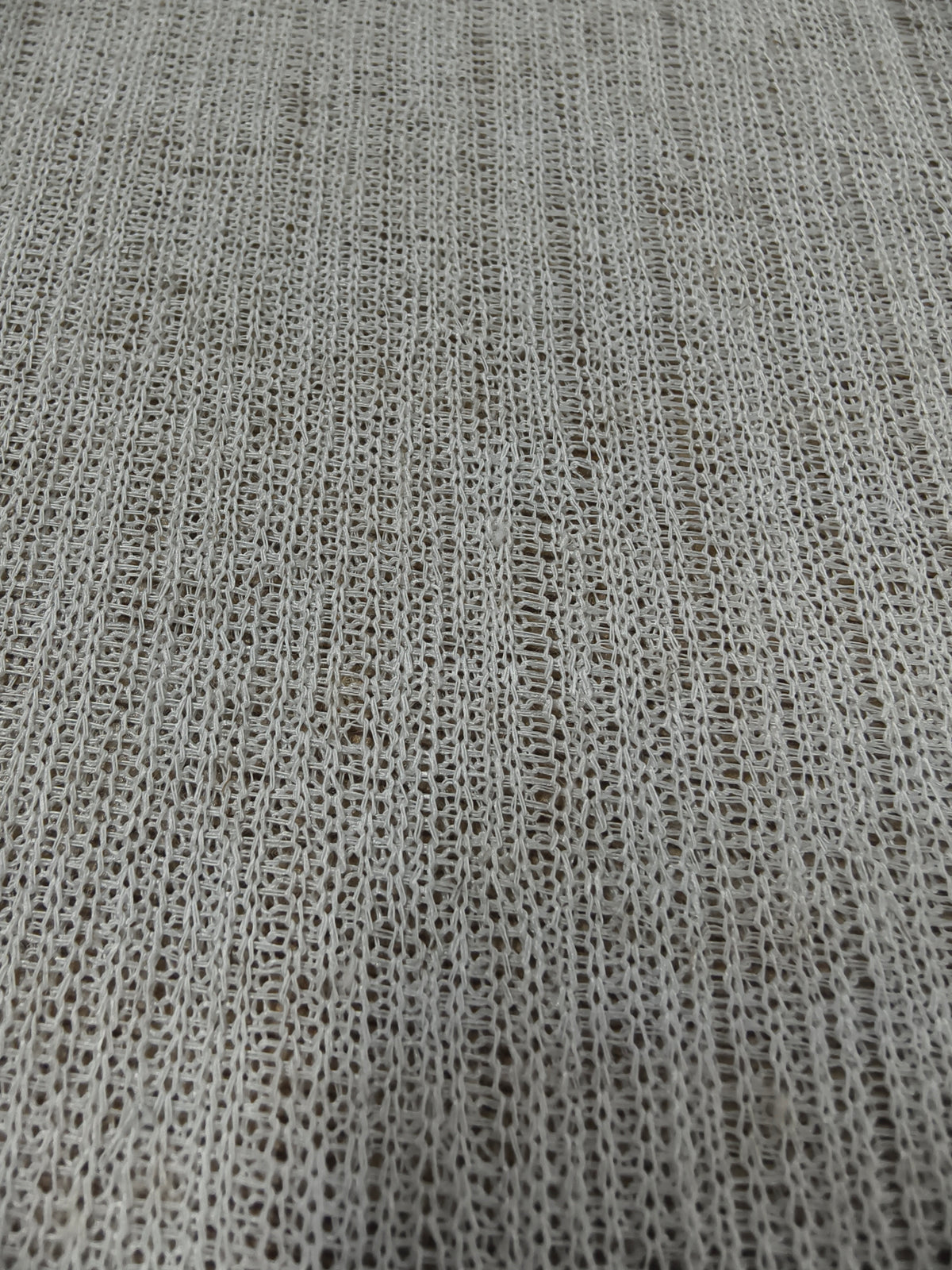Maille jacquard en polyester et lin – M93631