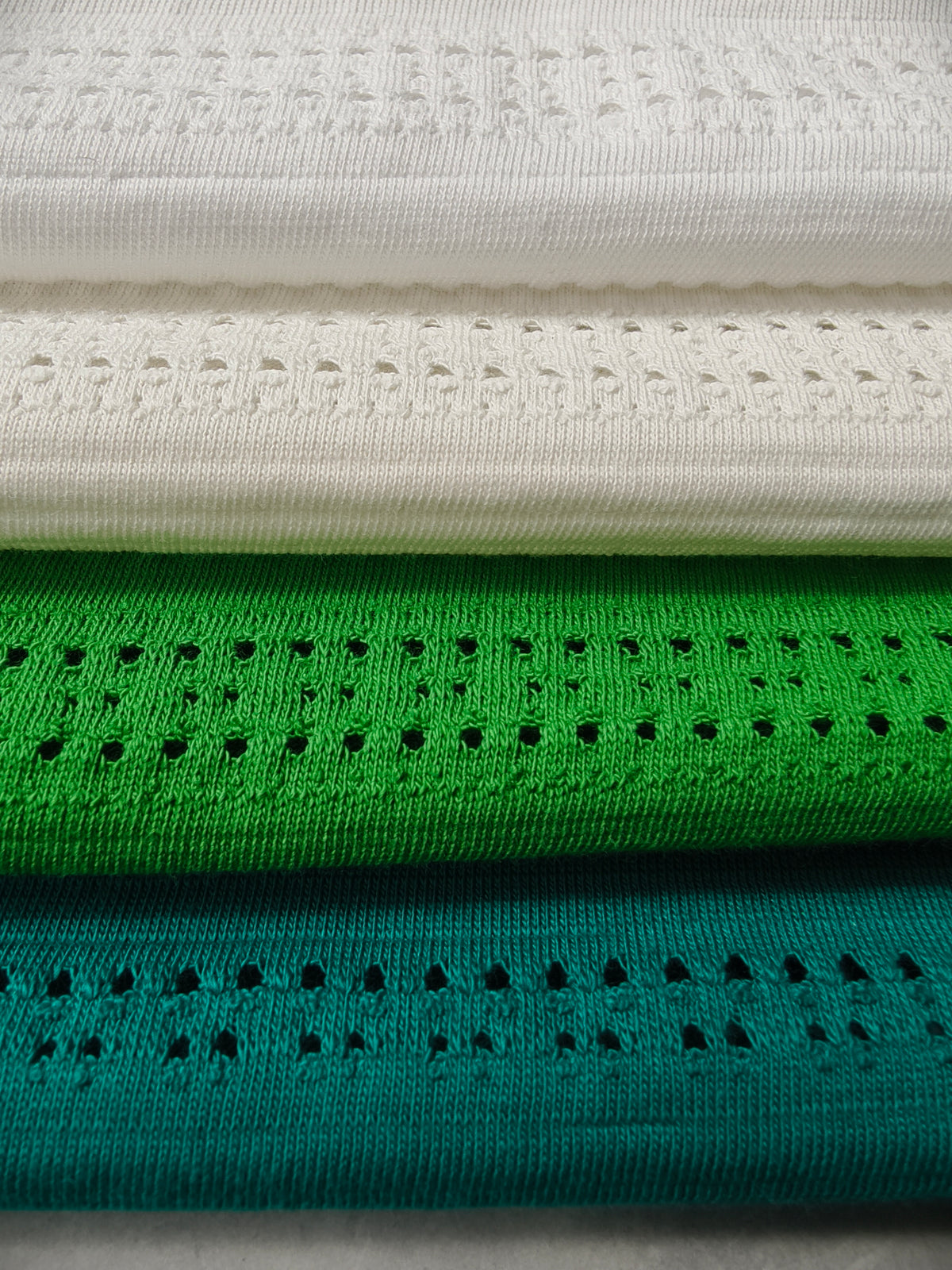 Maille jacquard en coton stretch – M93867