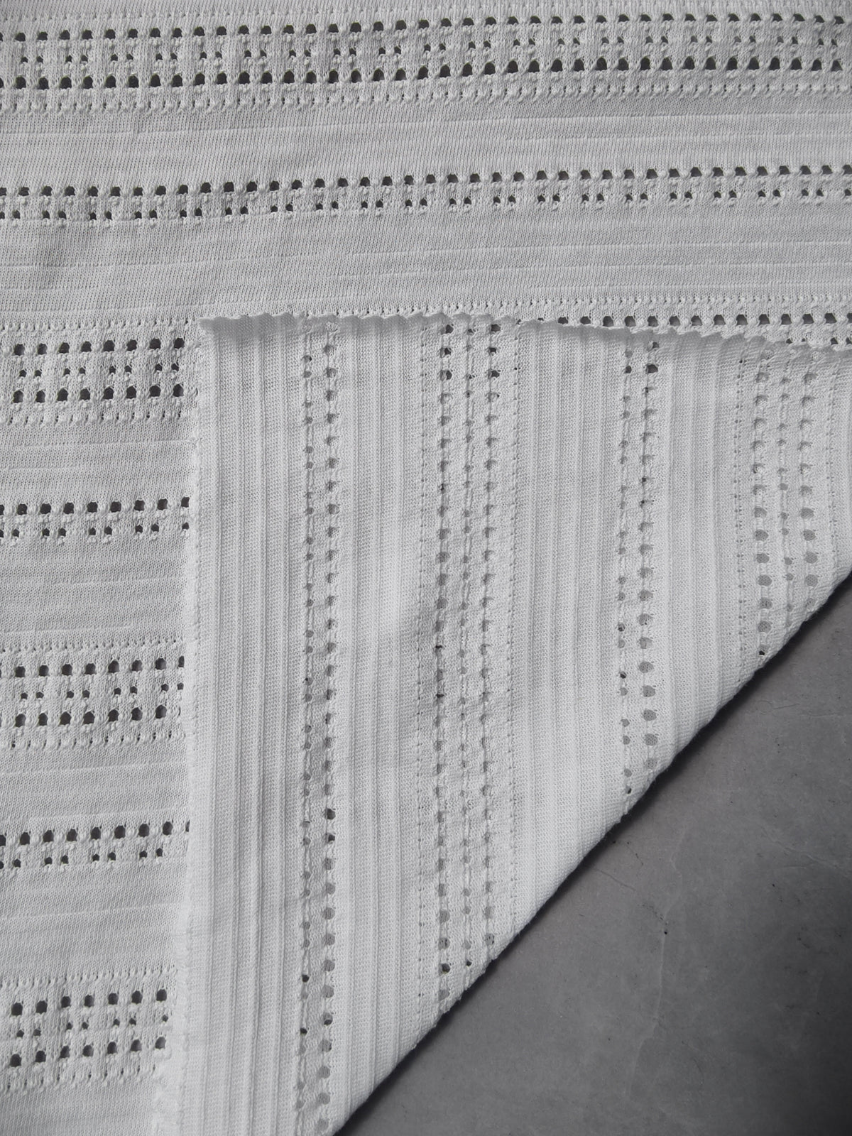 Maille jacquard en coton stretch – M93867