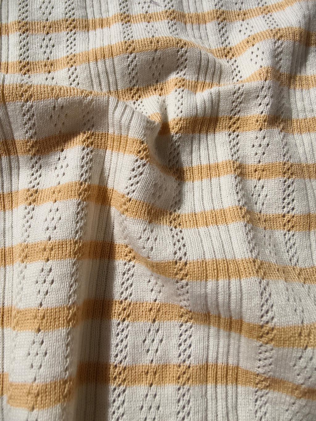 Maille côtelée transfer en coton mélangé – M93175
