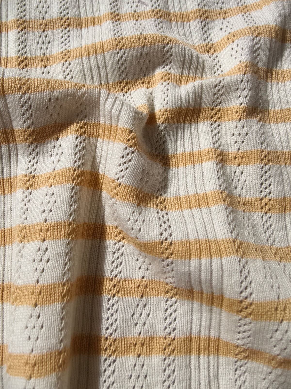Maille côtelée transfer en coton mélangé – M93175