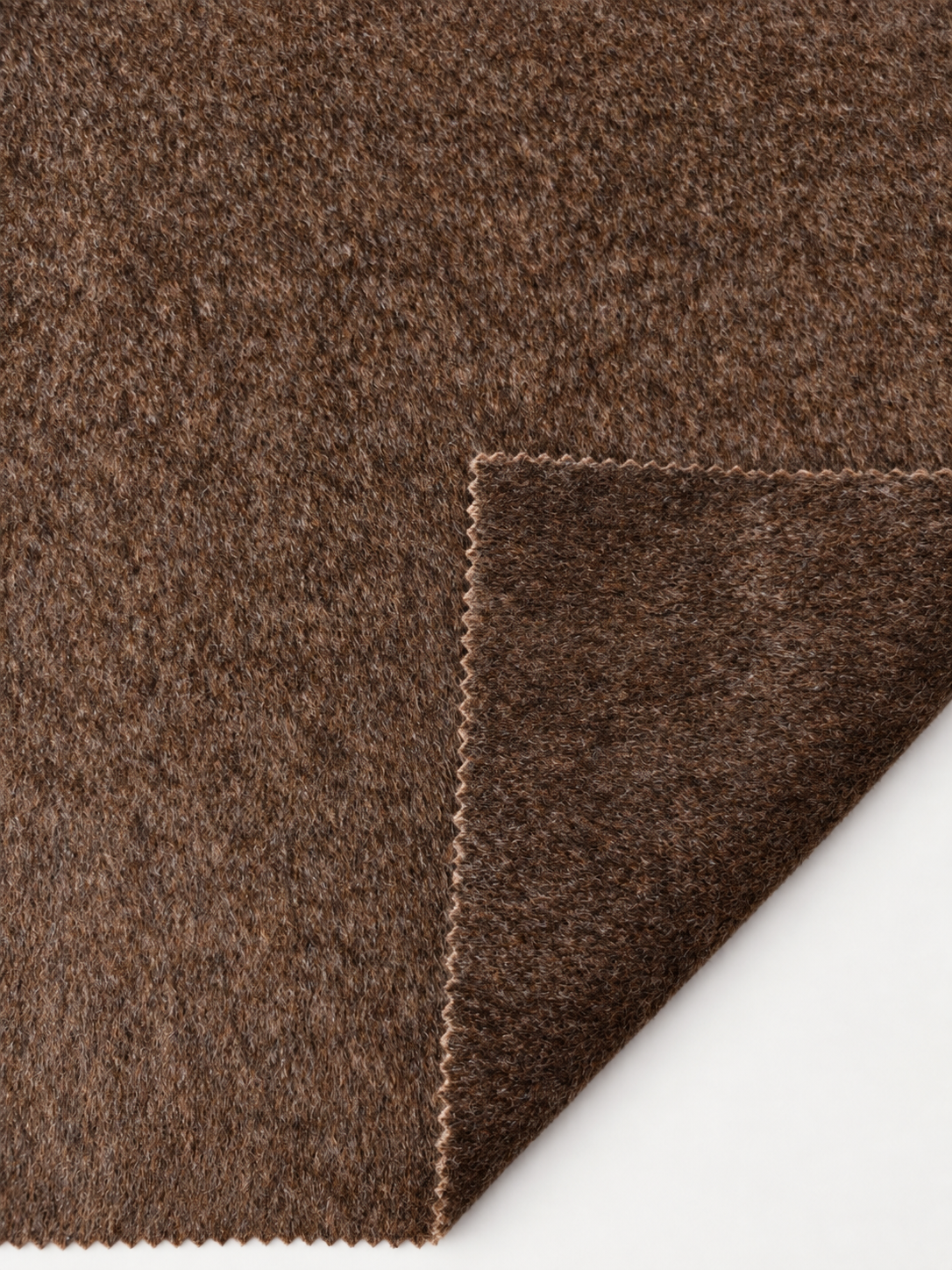 Maille double face grattée avec laine – M93862
