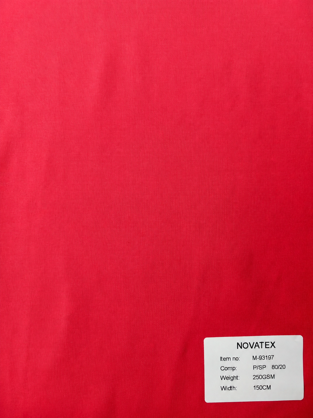 Interlock stretch en polyester et élasthanne – M93197