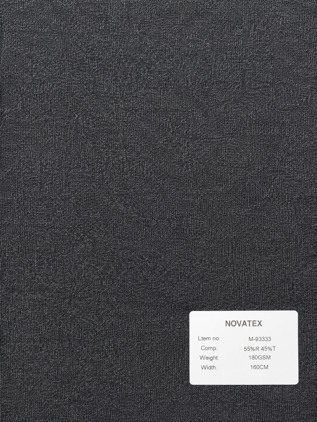 Jersey texturé en viscose et polyester – M93333